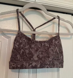 Lululemon Snakeskin Print Sports Bra thumbnail 1