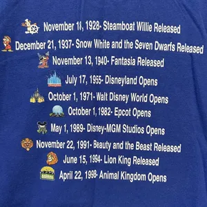 Disney 100 Years of Magic Anniversary Shirt thumbnail 4