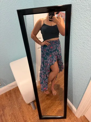 Free people high low skirt thumbnail 5