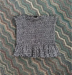 American Eagle Peplum Tube Top thumbnail 3