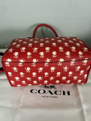 Coach Mini Bennett Satchel In Badlands Floral Print With Wallet thumbnail 5