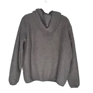 Patagonia Los Gatos Hooded Fleece Pullover Womens Large Gray Excellent‎ 1/4 Zip thumbnail 5