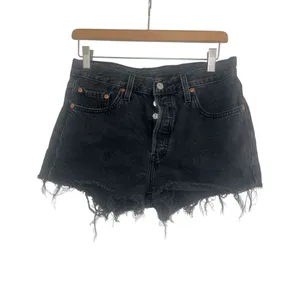 ✨LEVIS 501 Original Cutoff Black Sz 28 Shorts✨ thumbnail 7
