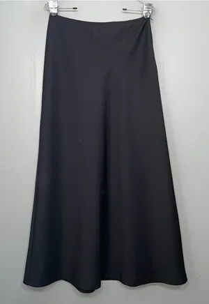 Worthington Skirt Size 6 Black Maxi A-line Wedding Guest Event Basic Semi Formal thumbnail 1