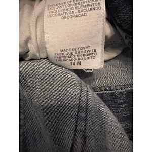 Levi's Mid Rise Skinny Jeans‎ Blue Denim 14m thumbnail 4