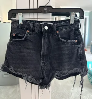 ZARA Denim Shorts thumbnail 1