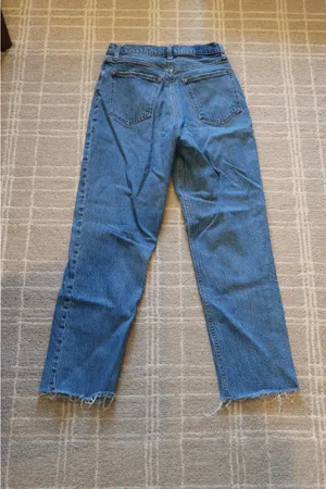 Abercrombie High-Rise Jeans Curve Love 90s thumbnail 3