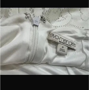 Eva Mendes Ivory Lace Pencil Skirt Size 4 NWT thumbnail 3