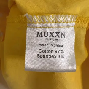 Muxxn Yellow Polka Dot 50s Style Swing Dress Sz L thumbnail 4