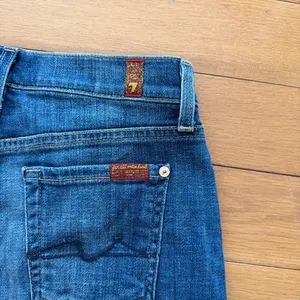 7 for all Mankind Denim Blue Jean Shorts Size 24 thumbnail 6