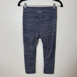 NOBULL‎ Heathered Blue Capris Athletic Leggings Womens Size Small thumbnail 4
