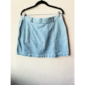 Boden Blue Corduroy Mini Skirt | Y2K Soft‎ Girl Indie Preppy Cottagecore thumbnail 3