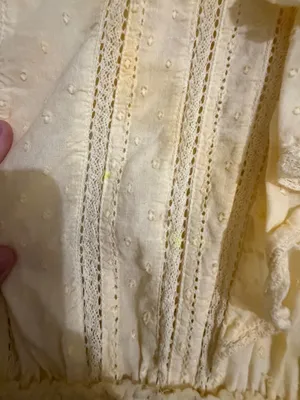 Love Shack Fancy Natasha Mini Dress Yellow thumbnail 4