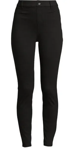 Time and Tru Womens Jeggings Sz S Black Pull On High Rise Skinny Stretch Casual thumbnail 1