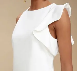 Lulu’s Dinah White One-Shoulder Mid-Thigh Dress thumbnail 5
