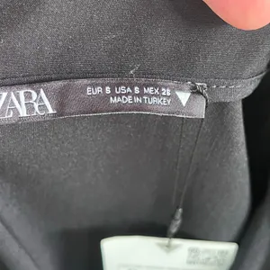 Zara Women's Black Clasp Front Long Sleeve Jacket Size S. NEW! thumbnail 6