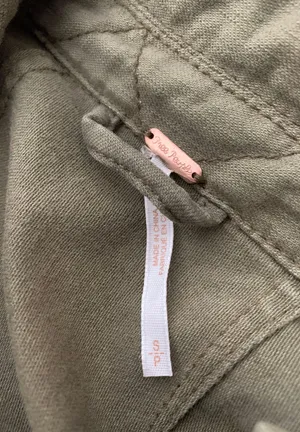Free People Olive Green  Coat thumbnail 3