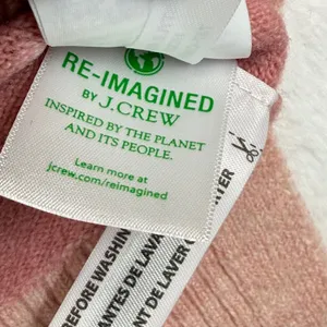 J.CREW Womens Striped Pink Alpaca Wool Blend Turtleneck Sweater Size S‎ thumbnail 10