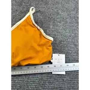 Andie Swim The Bells Top Topaz Orange Bikini V-Neck Adjustable Boho XXL AT249 thumbnail 3