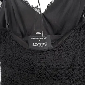 Bardot Black Flynn Lace Semi-Sheer Midi Dress NWT US 6 M Wedding Guest Formal thumbnail 2
