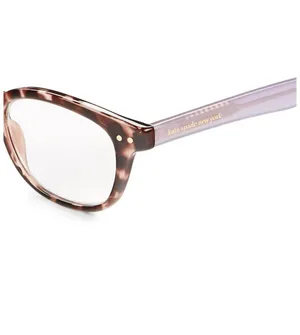 Kate Spade Rebecca 49mm Reading Glasses Light Havana strength 1.5 and 2.0 avail thumbnail 3