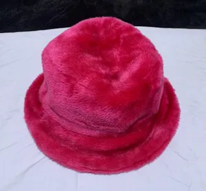 Pink Furry Hat thumbnail 2