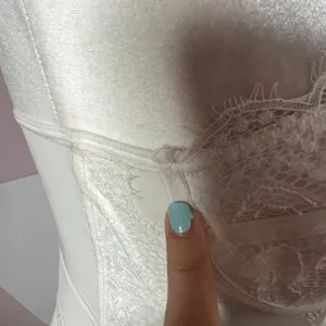White Lace Corset Bustier Coachella Festival Bridal‎ White Small thumbnail 4
