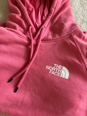 North Face Pink Fleece-Lined Hoodie thumbnail 2