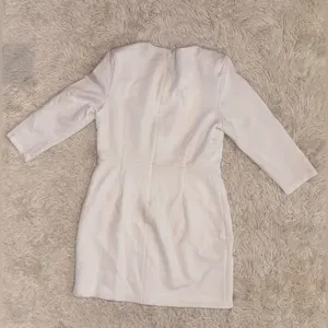 NWOT Veronica Beard $548 Channing Jacquard Sheath Dress White Sz 14 thumbnail 5