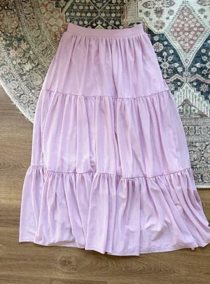 Zara Tiered Tulle Maxi Skirt thumbnail 2