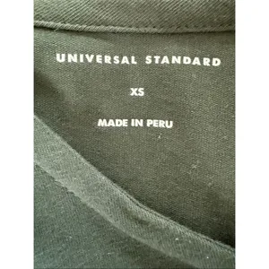 Universal Standard Tshirt Dress Pockets Emerald Green XS 12 10 thumbnail 6