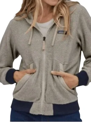 PATAGONIA Shearling Fleece‎ Hoodie Jacket thumbnail 1