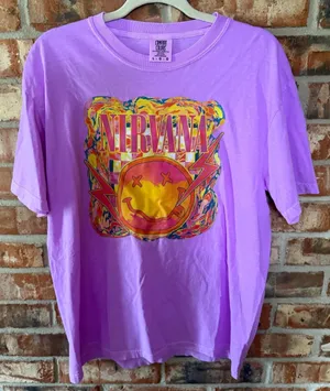 Comfort Colors Neon Violet Nirvana Short Sleeve Tee thumbnail 1