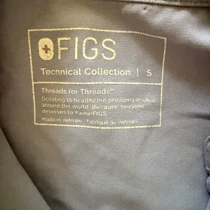 Figs Rafaela Oversized Mandarin Collar Utility Gorpcore Medical Scrub Top Sz S thumbnail 5