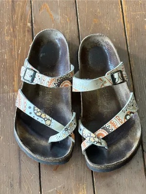 Birkenstock Papillo Floral Pattern Adjustable Strap Sandals thumbnail 2