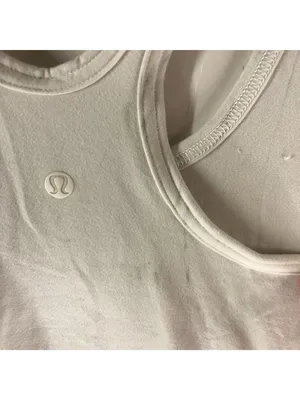 Lululemon Racerback Tank Top Athletic White 4? thumbnail 4