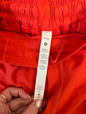 Lululemon Red Hotty Hot Shorts 2.5 thumbnail 2