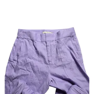 Alice + Olivia Dylan High Waist Purple Pants Size: 8 thumbnail 3