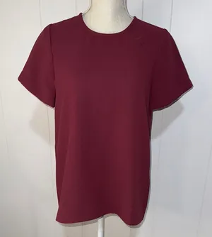 Madewell Red Short Sleeve T-Shirt thumbnail 1