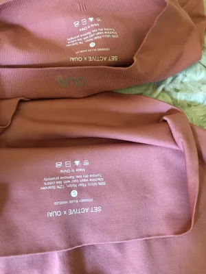 Set Active & OUAI Leggings & Matching Bra thumbnail 4