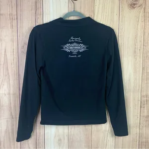 Harley-Davidson Black Fitted Knit Shirt‎ thumbnail 7