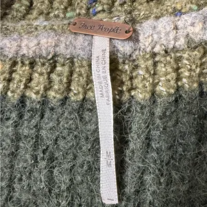 Free People Alpaca Sid Stripe Oversized Pullover Sweater; size medium thumbnail 6
