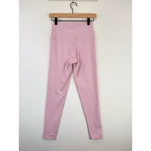 Set Active Womens Leggings Pink Luxform High Rise 7/8 Stretch Yoga Small thumbnail 6