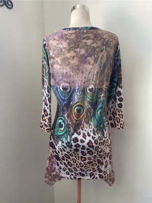 Feratelli Peacock Print sparkle Mixed thumbnail 3
