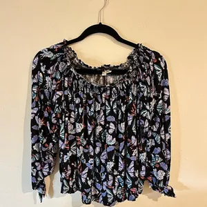 Free People 3/4 Sleeve Top thumbnail 1