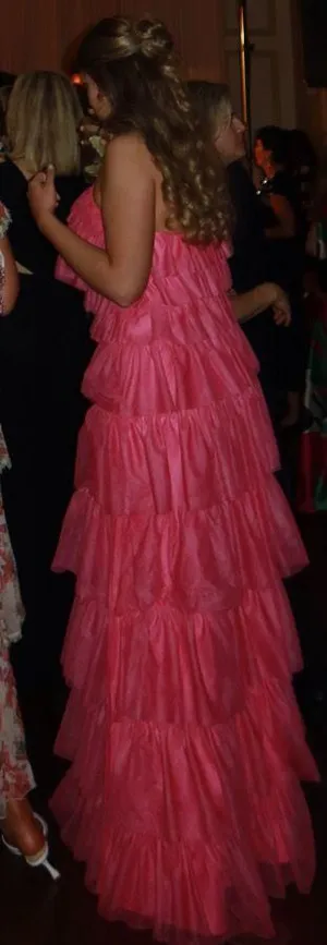 Revelry Carrie Tulle Dress - Malibu Pink thumbnail 5