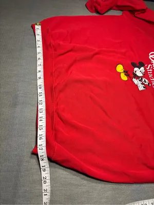 Hanes Red Crewneck Sweatshirt with Classic Label XL thumbnail 6