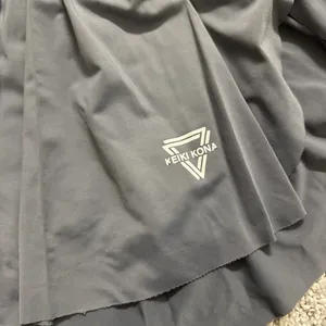Blue Grey Keki Kona shorts with flowy #activewear #fitness thumbnail 2