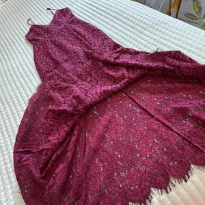 NBD Brielle Raspberry & Magenta Pink Flared Base Midi Dress Sz XS Extra Small thumbnail 10