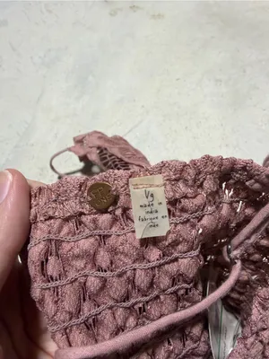 Free people intimately NWT Lace Bralette Pink large MSRP$38 thumbnail 5